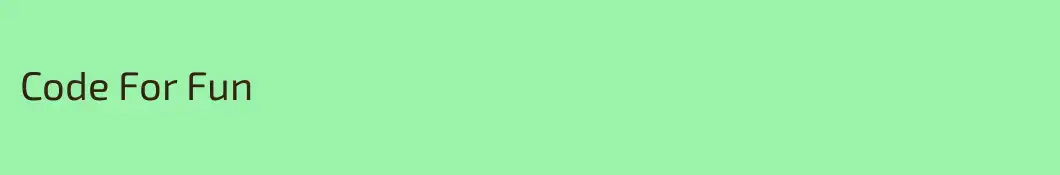 Code For Fun